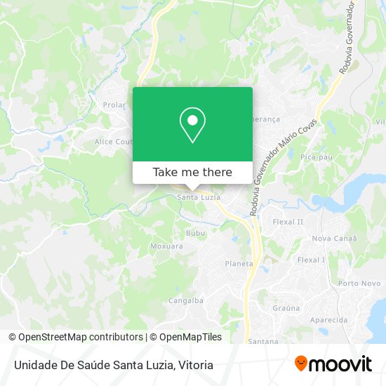 Unidade De Saúde Santa Luzia map