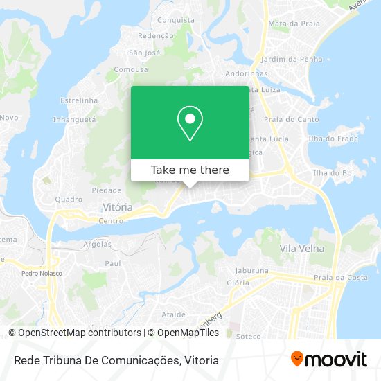 Rede Tribuna De Comunicações map