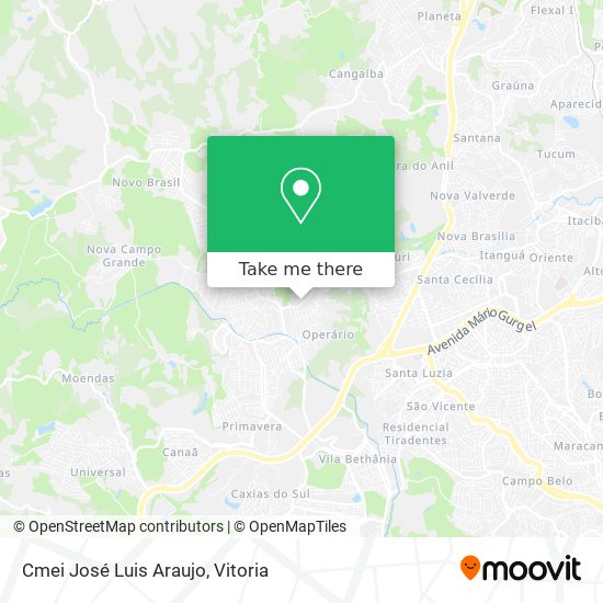 Cmei José Luis Araujo map