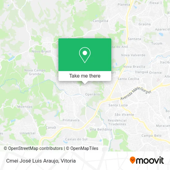 Cmei José Luis Araujo map