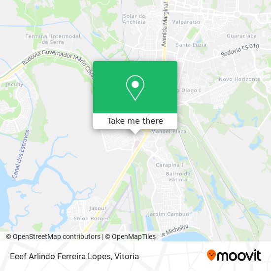 Eeef Arlindo Ferreira Lopes map