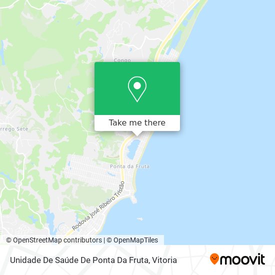 Unidade De Saúde De Ponta Da Fruta map