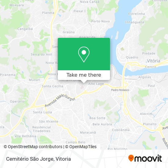 Cemitério São Jorge map
