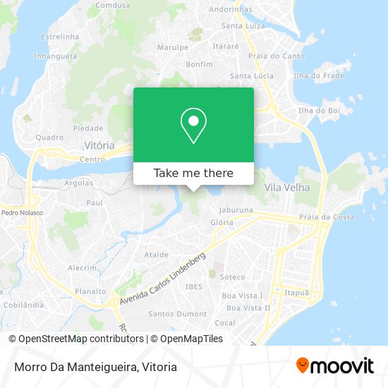 Morro Da Manteigueira map