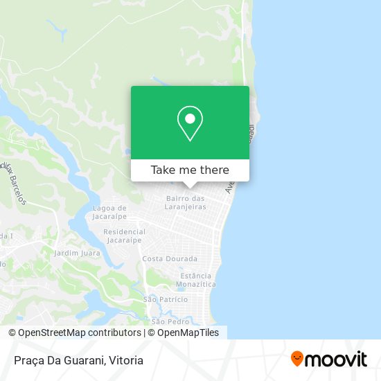 Praça Da Guarani map