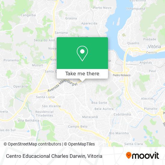 Centro Educacional Charles Darwin map