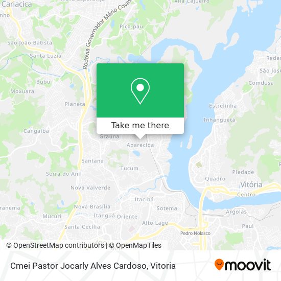 Cmei Pastor Jocarly Alves Cardoso map