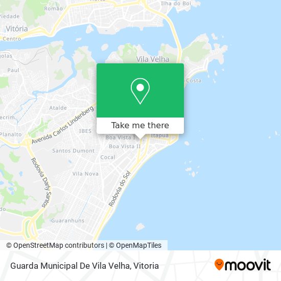 Guarda Municipal De Vila Velha map