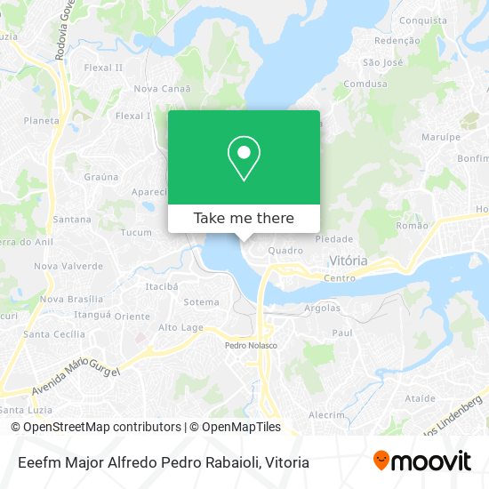 Eeefm Major Alfredo Pedro Rabaioli map