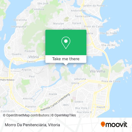 Morro Da Penitenciária map