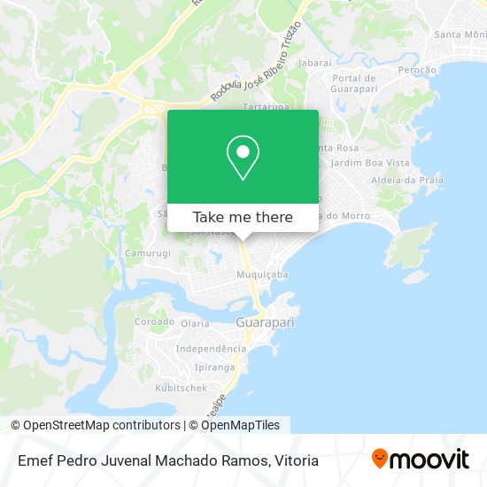 Emef Pedro Juvenal Machado Ramos map