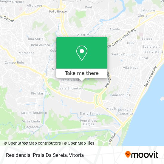 Residencial Praia Da Sereia map
