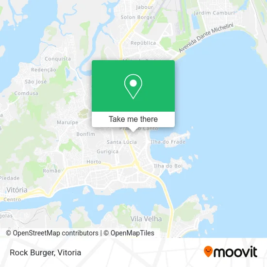 Rock Burger map