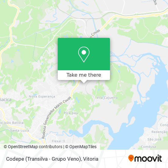 Codepe (Transilva - Grupo Veno) map
