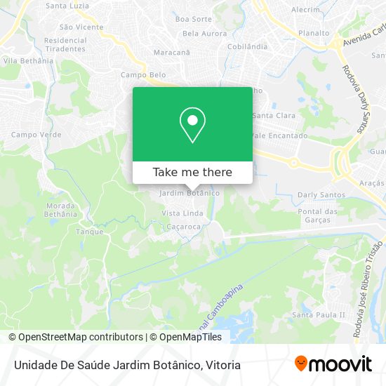Unidade De Saúde Jardim Botânico map