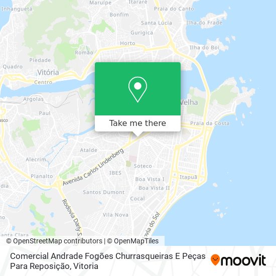 Comercial Andrade Fogões Churrasqueiras E Peças Para Reposição map