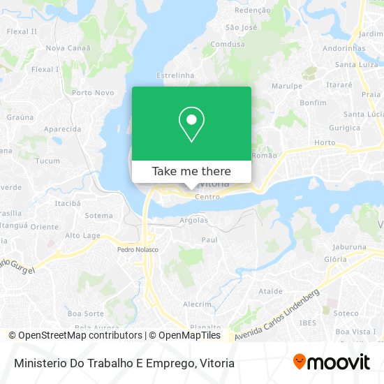 Ministerio Do Trabalho E Emprego map