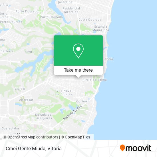 Cmei Gente Miúda map