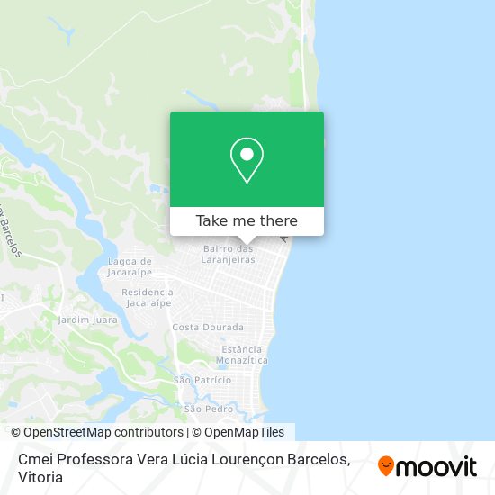 Cmei Professora Vera Lúcia Lourençon Barcelos map