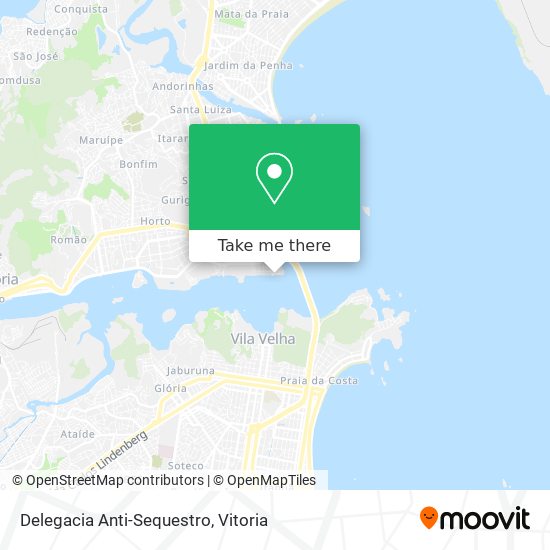 Delegacia Anti-Sequestro map
