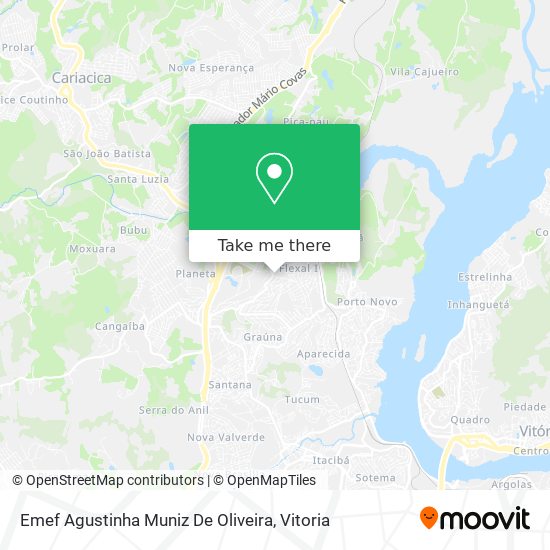 Mapa Emef Agustinha Muniz De Oliveira
