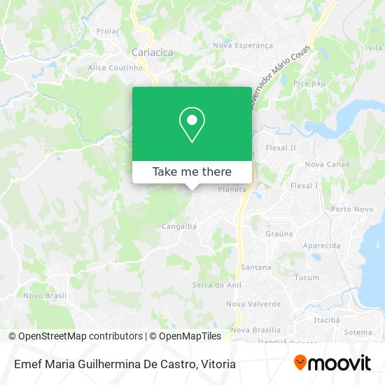 Emef Maria Guilhermina De Castro map