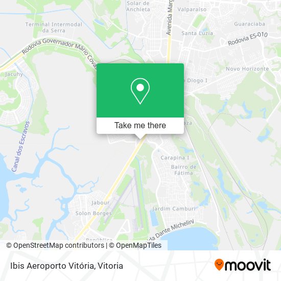 Ibis Aeroporto Vitória map
