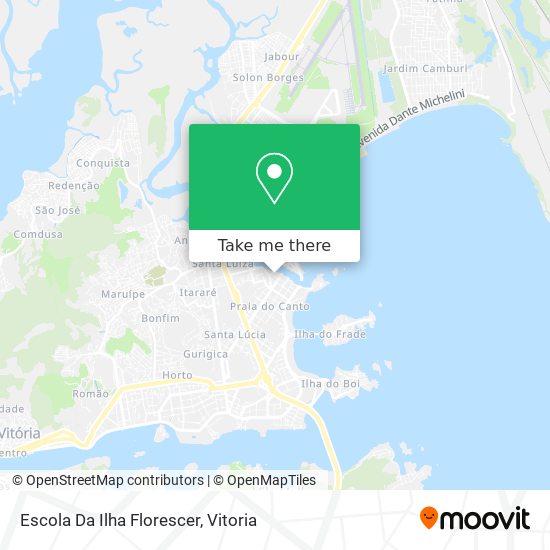 Mapa Escola Da Ilha Florescer