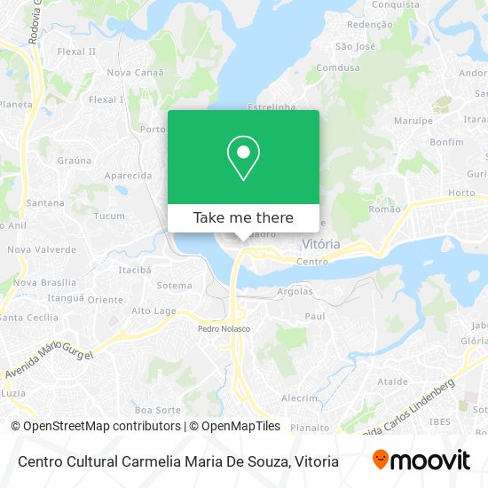 Centro Cultural Carmelia Maria De Souza map