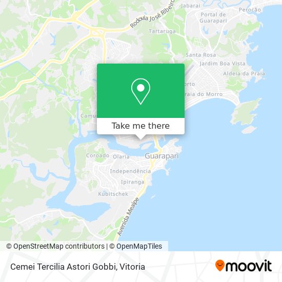 Cemei Tercilia Astori Gobbi map