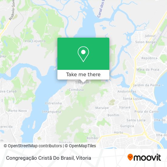 Congregação Cristã Do Brasil map