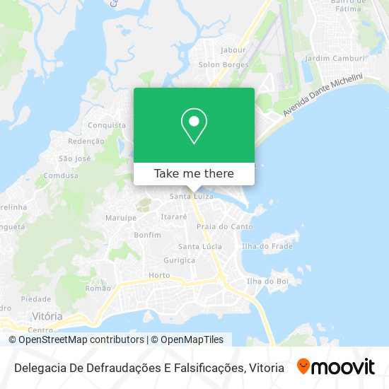 Delegacia De Defraudações E Falsificações map