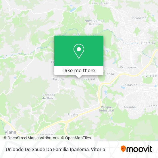 Unidade De Saúde Da Família Ipanema map