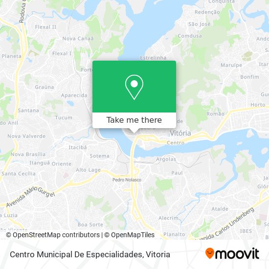 Centro Municipal De Especialidades map