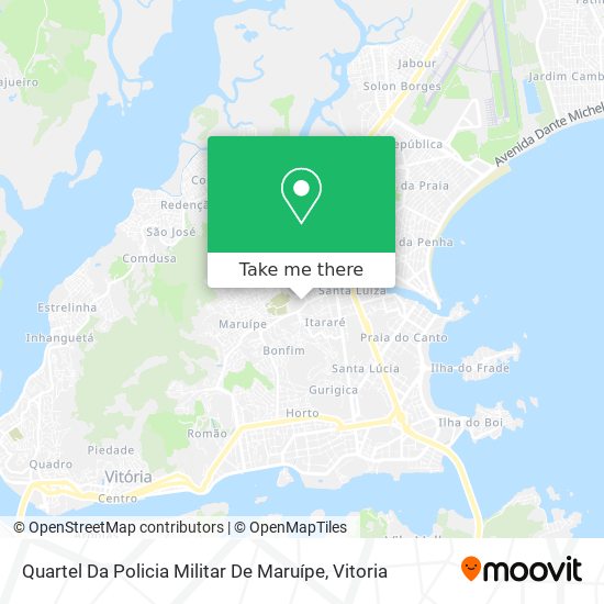 Quartel Da Policia Militar De Maruípe map