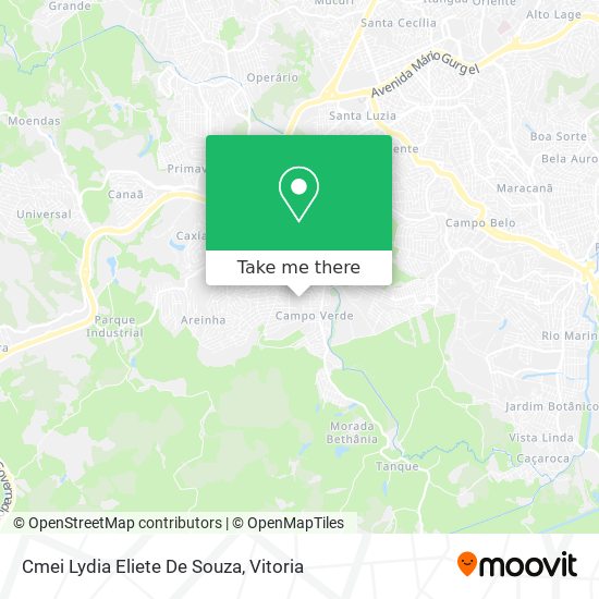 Cmei Lydia Eliete De Souza map