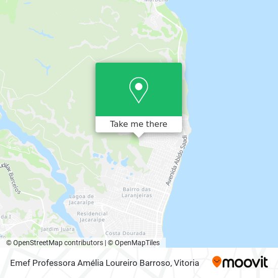 Emef Professora Amélia Loureiro Barroso map