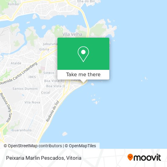 Peixaria Marlin Pescados map
