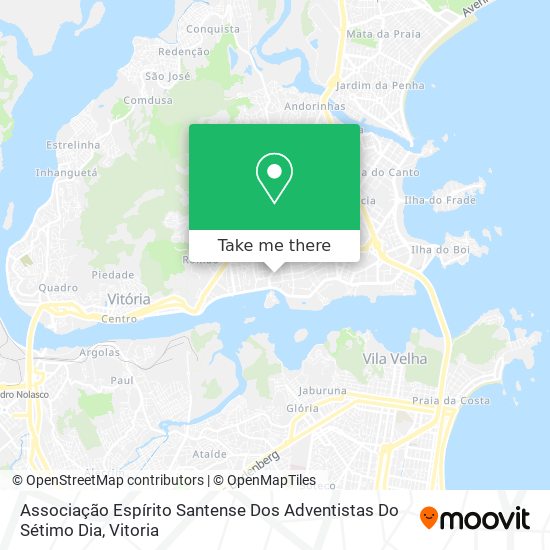 Associação Espírito Santense Dos Adventistas Do Sétimo Dia map