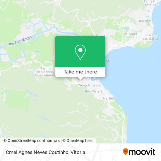 Cmei Agnes Neves Coutinho map