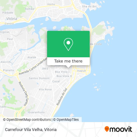 Carrefour Vila Velha map