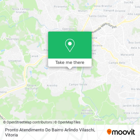 Pronto Atendimento Do Bairro Arlindo Vilaschi map