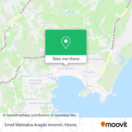 Emef Marinalva Aragão Amorim map