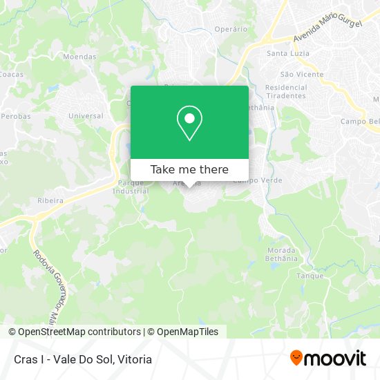 Cras I - Vale Do Sol map