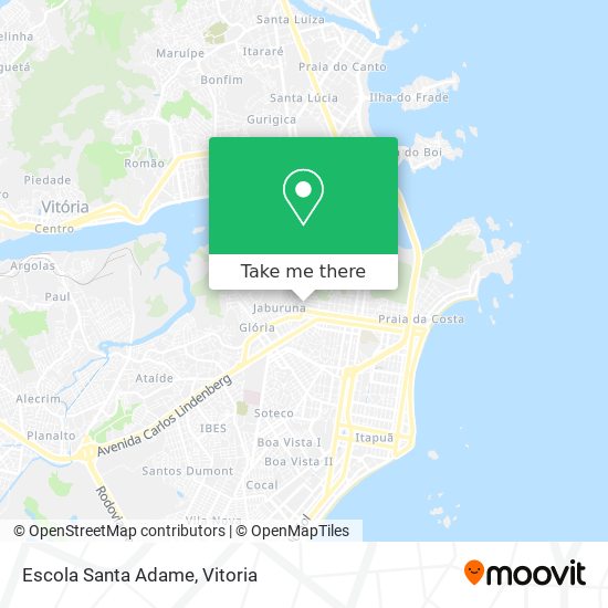 Escola Santa Adame map
