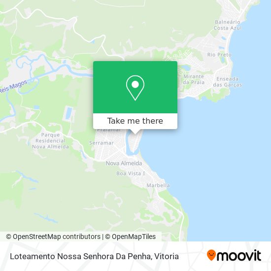 Loteamento Nossa Senhora Da Penha map
