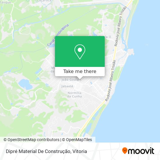 Dipré Material De Construção map