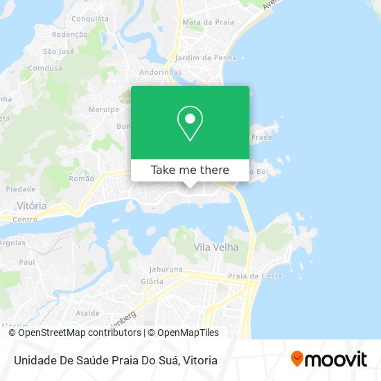 Unidade De Saúde Praia Do Suá map