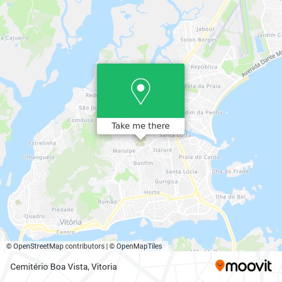 Cemitério Boa Vista map