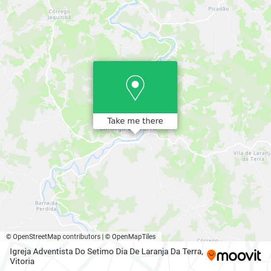 Igreja Adventista Do Setimo Dia De Laranja Da Terra map